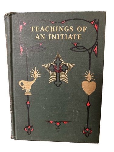 Cover of Ancient & Modern Initiation - Max Heindel Rosicrucian Fellowship, 1955 Printing