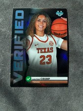 2025-26 Bowman AALIYAH CRUMP Bowman Verified Insert Card #BV-12 Texas REFRACTOR