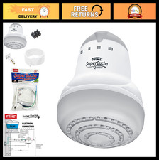 Tankless Electric Shower Heater 110V - 4 Temperature Settings, 4400W, Instant Ho