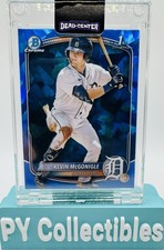 2025 Bowman Sapphire Kevin McGonigle Chrome 1st Prospect #BCP-79 Tigers