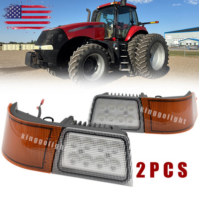 Pair LED Front Cab Lights RH+LH  For Case IH Magnum Series 260,275,280, 279220A1
