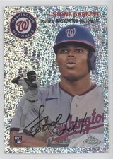 2023 Topps Chrome Platinum Anniversary Speckle Refractor /150 Stone Garrett sc8