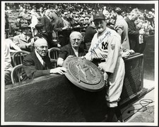 Joe McCarthy Signed 8x10 Photo New York Yankees HOF PSA DNA