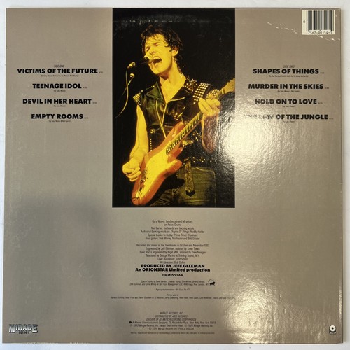 Gary Moore - Victims Of The Future Lp Mirage 1983 Promo vg+ - Afbeelding 2 van 3
