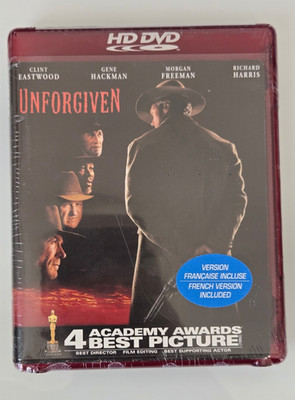 Unforgiven (HD-DVD, 2006) New Sealed * Not for DVD player *