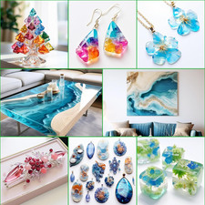 Epoxy Resin Pigment - 18 Colour Liquid Colorant, Highly Concentrated UV Resin...