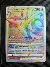 Serperior VSTAR - 196/195 Silver Tempest Secret Rainbow Rare