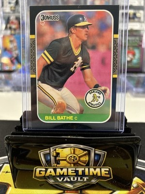 1987 Donruss #281 Bill Bathe Oakland Athletics