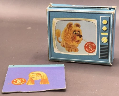 Vintage 1964 Barbie New Dream House  Accessories Television T.V Dog Skipper Bird
