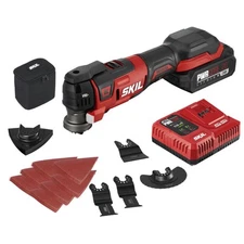 Skil OS5937-10 20V PWRCORE 20 Brushless Cordless Oscillating Multi-Tool Kit New