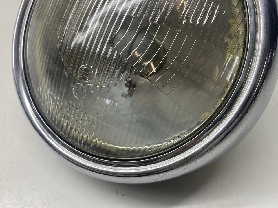 Mercedes W110 Heckflosse Front Scheinwerfer Chrom Ring Rahmen BOSCH mit Dichtung - Bild 4 von 4
