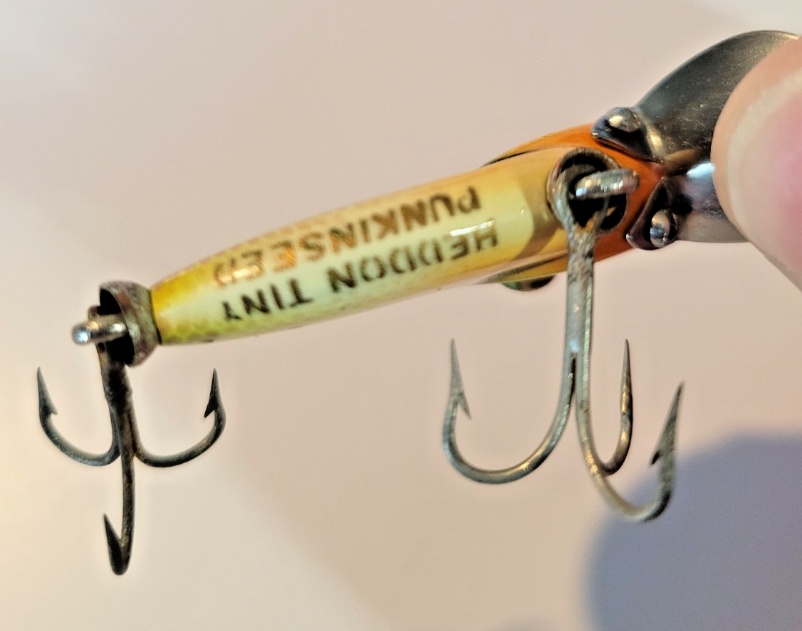 Vintage Heddon Tiny Punkinseed Sunfish Fishing Lure NICE | eBay