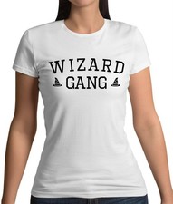 Wizard Gang - Womens T-Shirt - Fantasy Magical HP Magic Halloween Witch