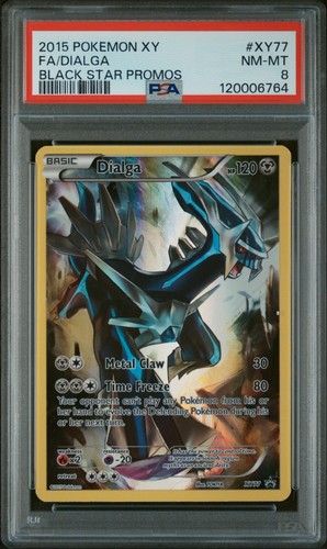 Dialga graded PSA 8 for sale on eBay