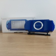 Sony Playstation Portable 1000 Metallic Blau Konsole Japan Import Selten