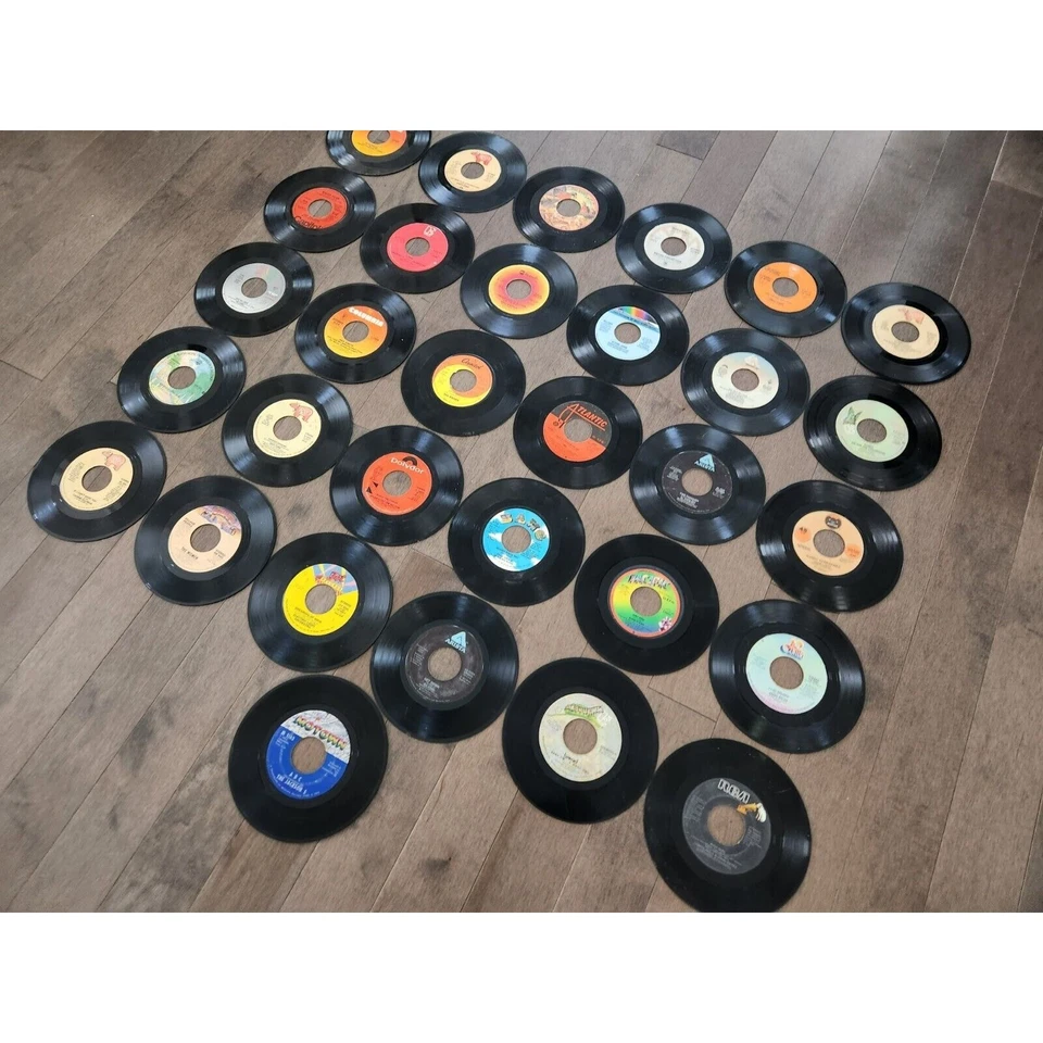 Lot of (31) Vinyl Records 45 RPM - Brad, Queen, Elton John, Jackson 5, Meat Loaf - Image 4 of 4