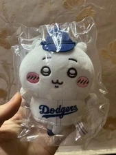 Chiikawa x MLB Tokyo Series Mascot Plush Dodgers Chiikawa
