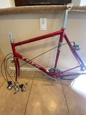 Trek 2100 64 cm Road Bike frame w Gear Shifter / Brakes
