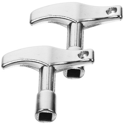 2 Pcs Schlagzeug Tuning Key Trommelschlüssel Aus Metall Drum-Tuning-Zubehör