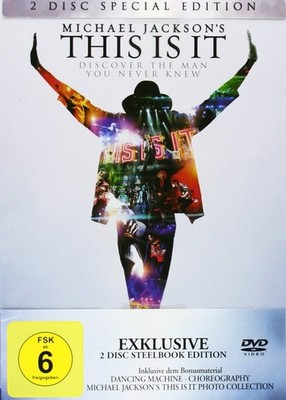 Michael Jackson's - This Is It - Special Edition -Steelbook - 2 DVD´s - NEU OVP