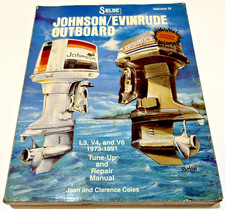 Workshop Service Tune-Up & Repair Manual Johnson Evinrude Outboard 50hp+ 1973-91