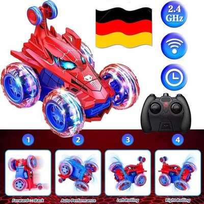 RC Stunt Car 2.4Ghz Ferngesteuertes Auto 360° Flip Kinderspielzeug Geschenk