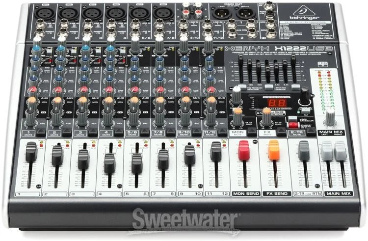 Behringer Xenyx X1222USB Mixer with USB and Effects - Image 4 of 4