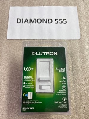 Lutron  LECL-153PH-WH 120V Dimmer Switch | 0795