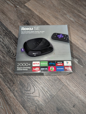 Roku SE (3rd Generation) Media Streamer 2710SE - Black