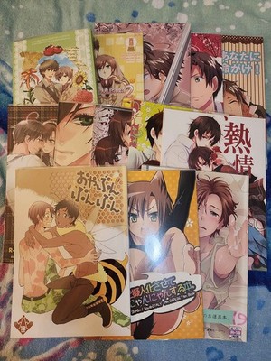Hetalia Doujinshi 13 BL Spamano R18 Book Lot Spain x South Italy (Romano)