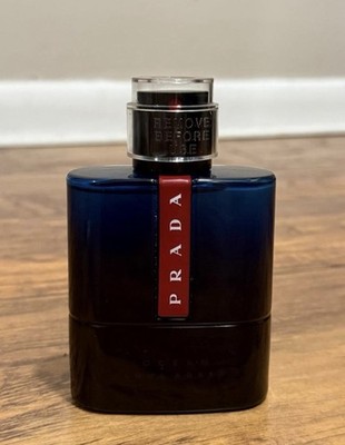 Prada Luna Rossa Ocean Eau de Toilette Pour Homme with Bergamot & Iris, 100 ML