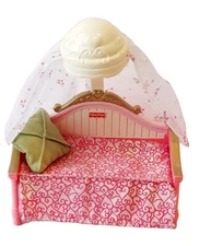 Fisher Price Loving Family Dollhouse Canopy Bed