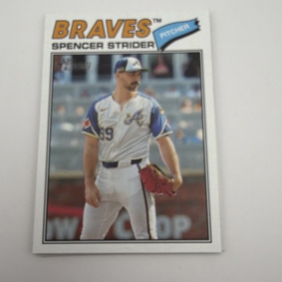 2026 Topps Heritage #41 - Spencer Strider - Atlanta Braves