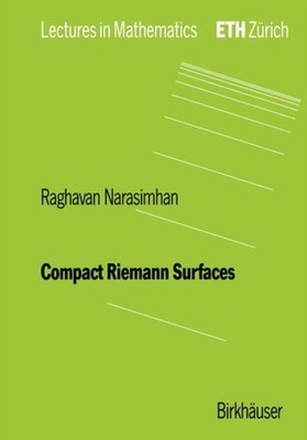 Narasimhan - Compact Riemann Surfaces - New paperback or softback - X555z