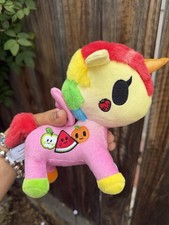 Tokidoki Fruttina Unicorno Pegasus Plush Unicorn Pink .