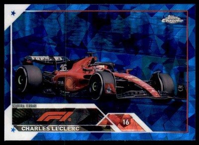 Charles LeClerc 2023 Topps Chrome F1 Sapphire Edition #8