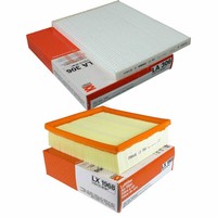 Mahle / Knecht Set Filterpaket Innenraumfilter LA 306 Luftfilter LX 1968