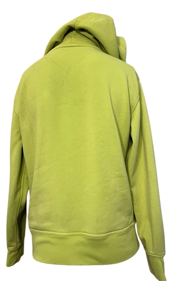 Ralph Lauren Grande Big Pony Verde Lima Cremallera Capucha Sudadera Púrpura Pony Foto 2 de 4