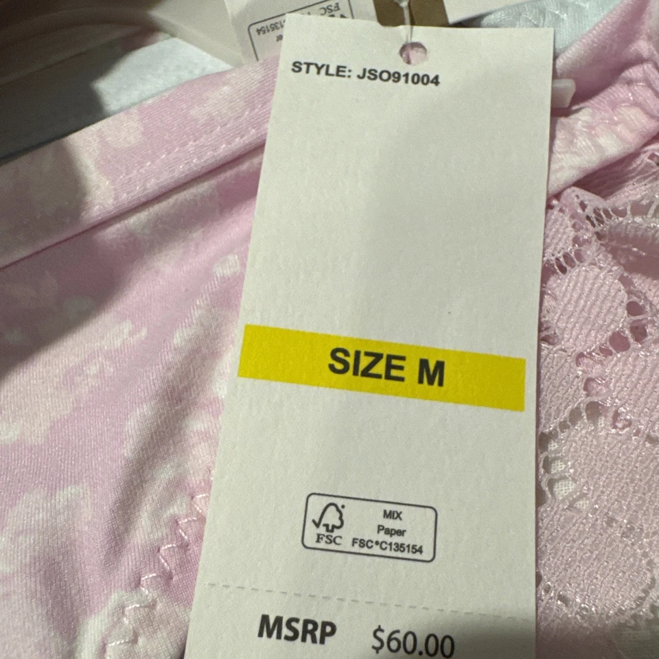 Jessica Simpson Mujer Tanga Ropa Interior Bragas 5 Pares Encaje Talla Mediana Lencería Foto 4 de 4