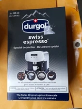 Durgol Swiss Limescale Decalcifier for Coffee & Espresso Machines / 2 Bottles