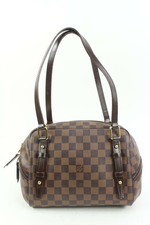 Louis Vuitton Discontinued Damier Ebene Rivington Bowler