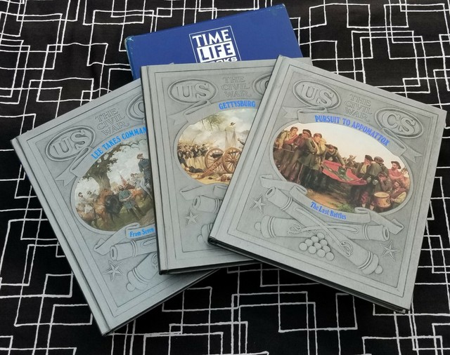 Time Life Books THE CIVIL WAR Boxed Set/3 Volumes