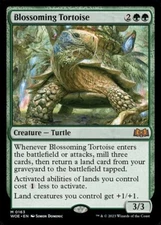 MTG Magic the Gathering Blossoming Tortoise (163/475) Wilds of Eldraine LP