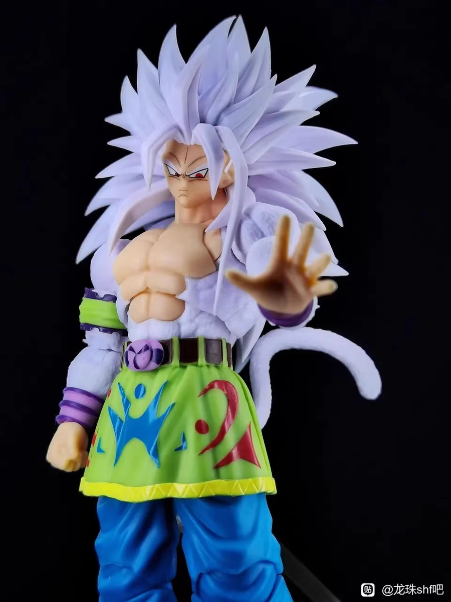 Kong Studio K027 SH Figuarts Dragon Ball SSJ5 Goku White