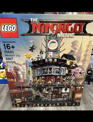 Lego Ninjago Movie City 70620 NEW Sealed Retired Modular Building