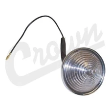 CROWN Automotive Backup Lamp Fits 65-73 CJ5 CJ5A CJ6 CJ6A Silver 945659 