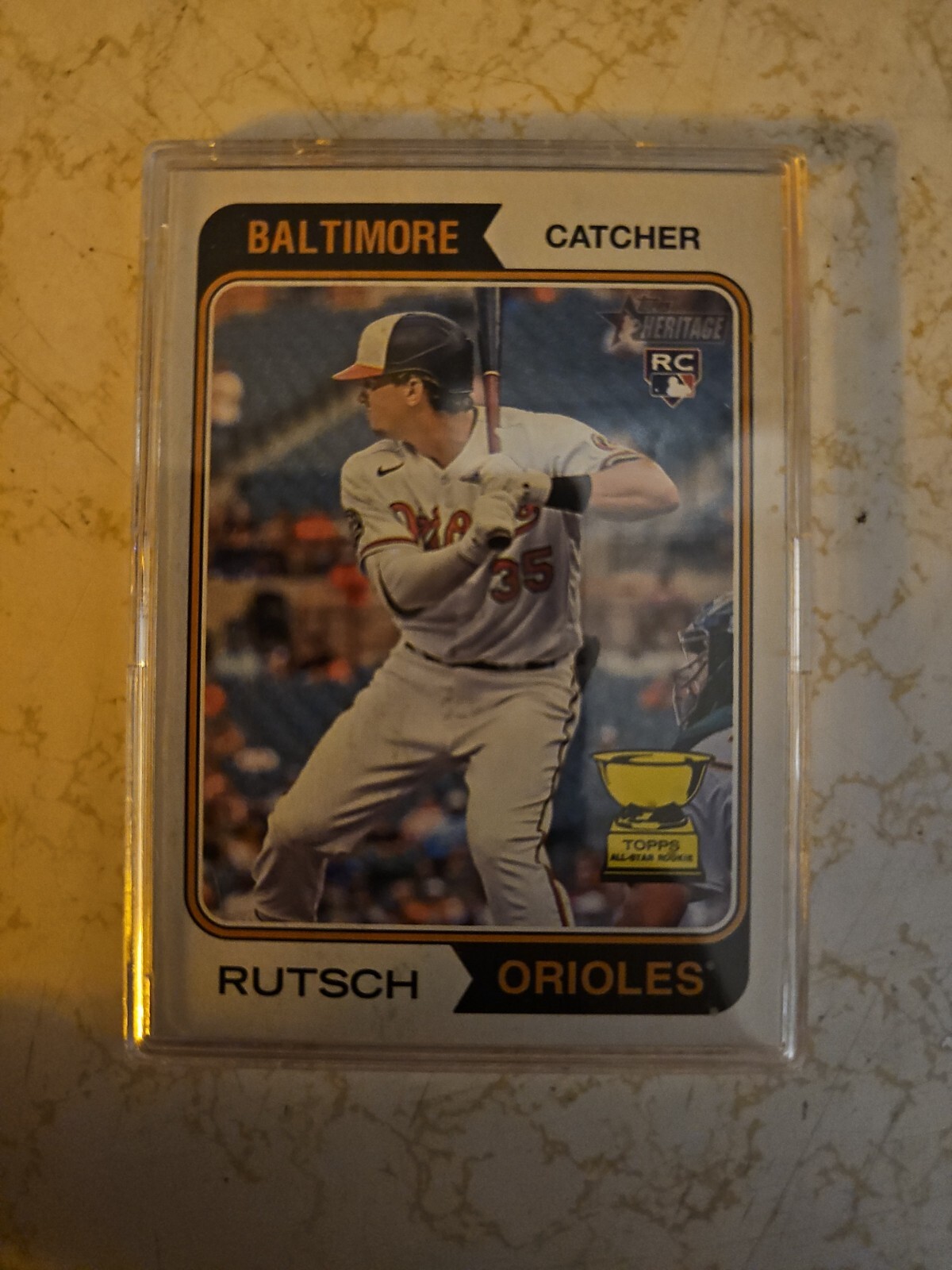 2023 Topps Heritage - Nickname Variation #7 Adley Rutschman (RC)