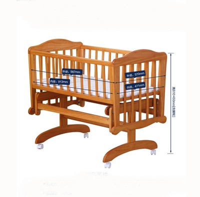 saplings glider crib