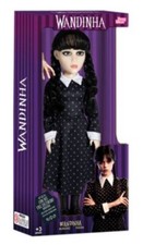 RARA bambola Wednesday Merlina Addams originale Netflix NUOVA edizione sudamericana