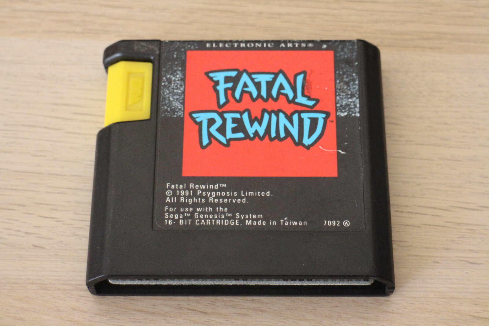 Fatal Rewind - SEGA MEGA DRIVE Sega Megadrive MD - Jeu 100% Officiel - PAL EUR